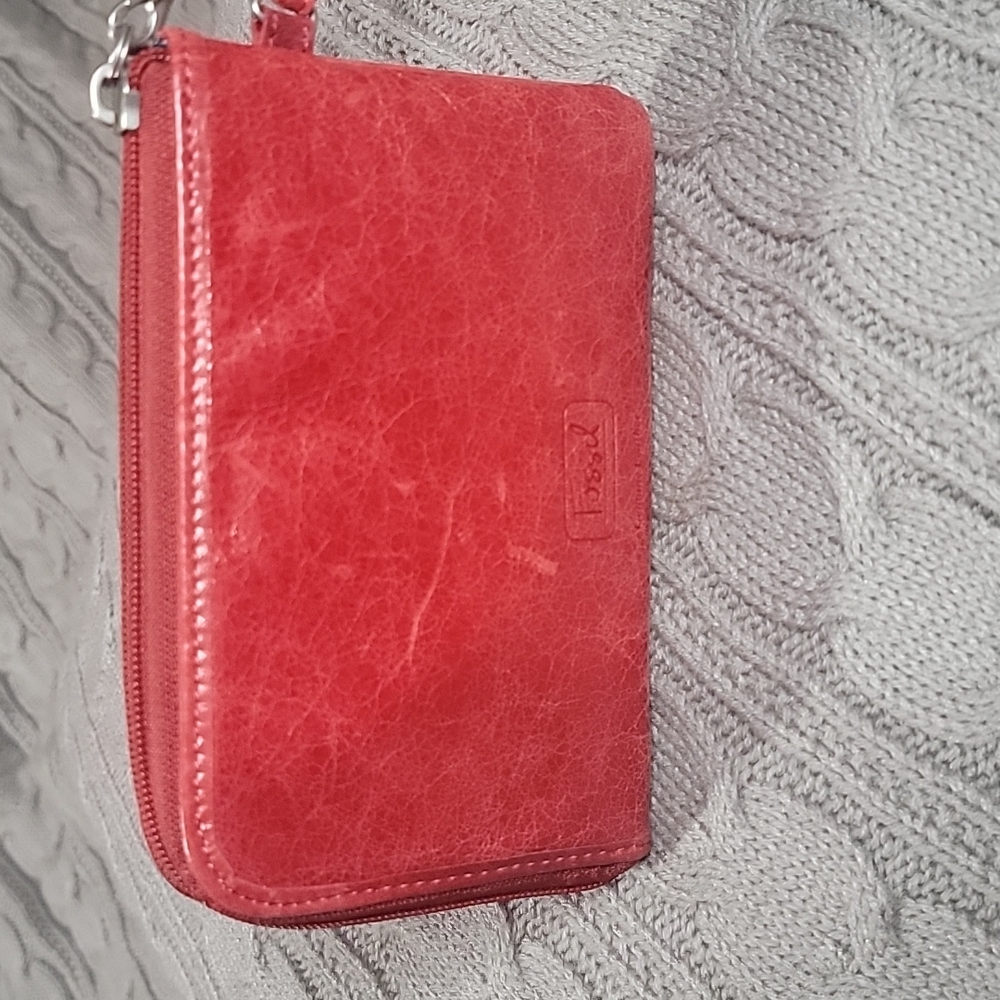NWT Candy Icon Fossil Heart Wristlet - Picture 3 of 8